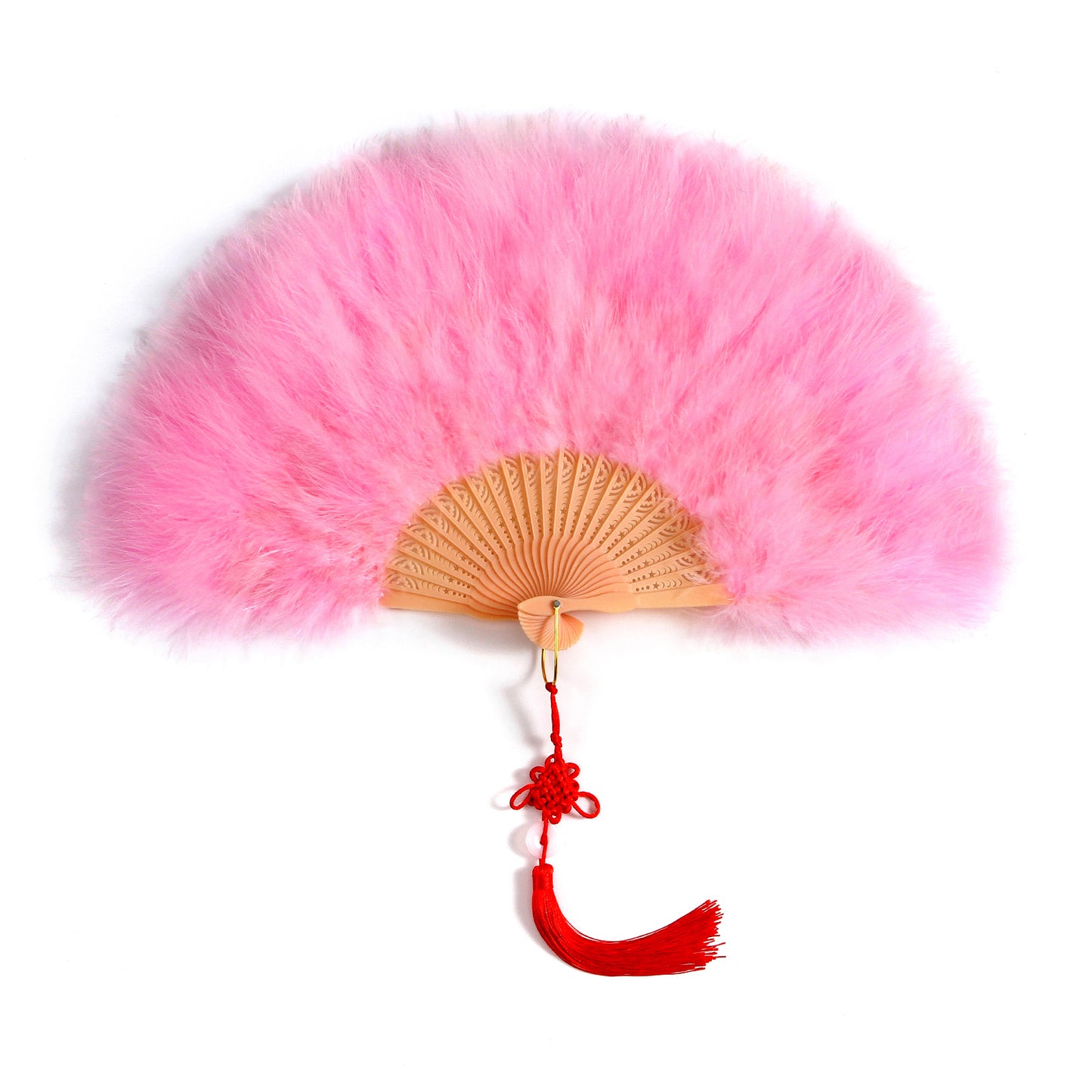 Marabou Feather Fan pink