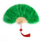 Marabou Feather Fan green