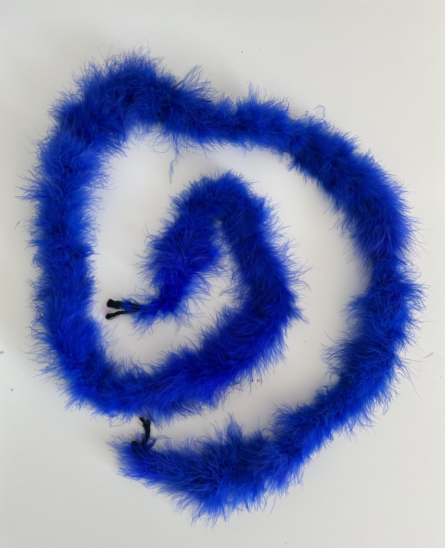 Marabou Feather Boa royal blue