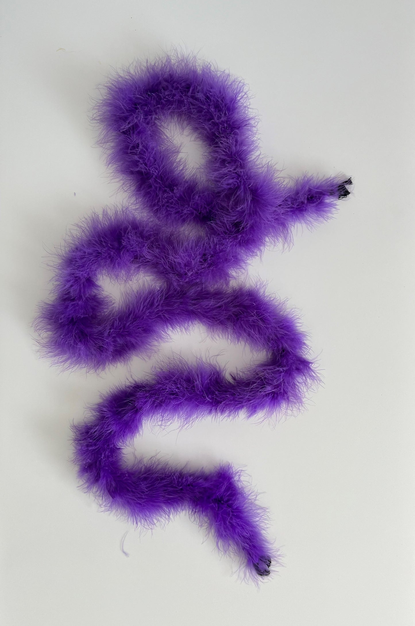 Marabou Feather Boa deep purple