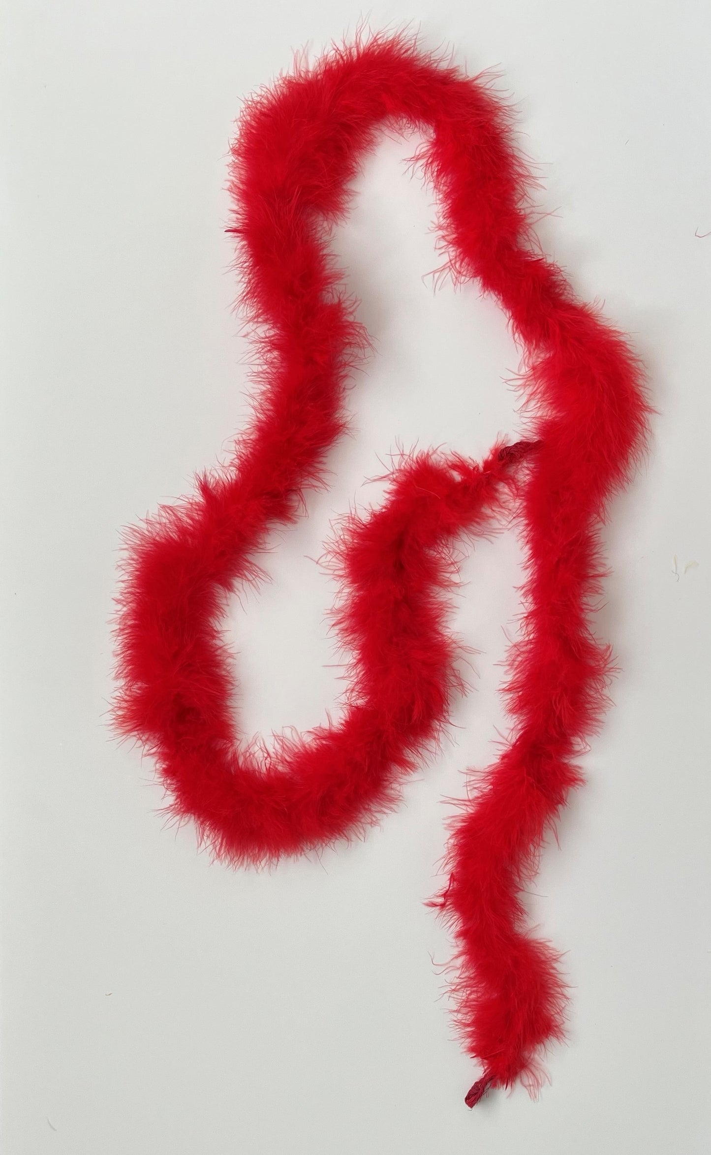 Marabou Feather Boa red